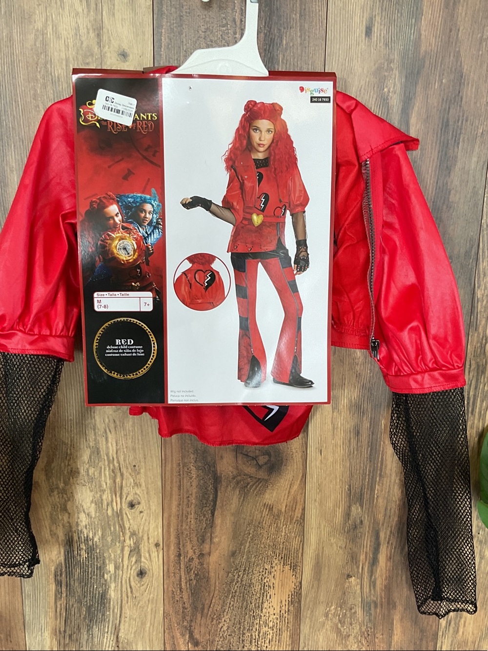 Descendants The Rise of Red Disney Kids Costume Jacket & Pants Set